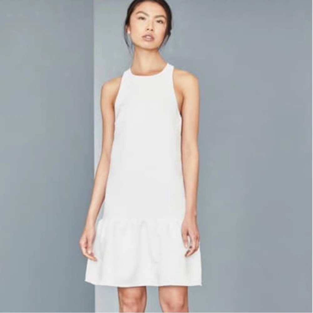 Amsale little white dress